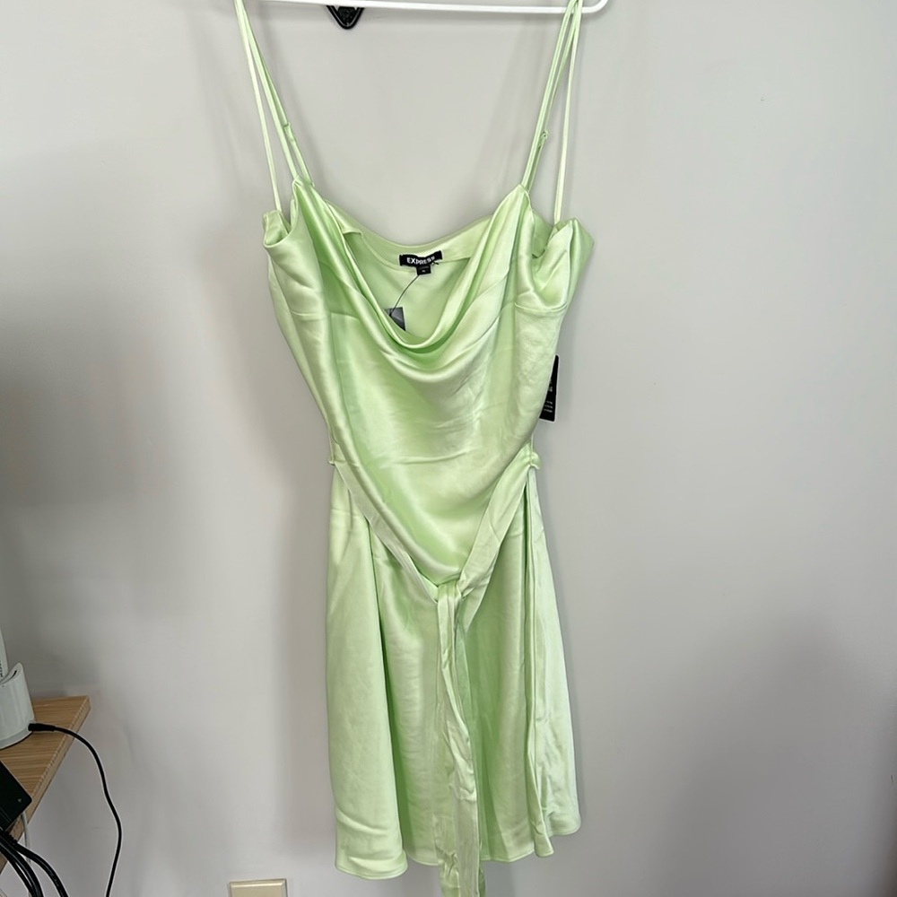 NWT Cowl neck slip dress